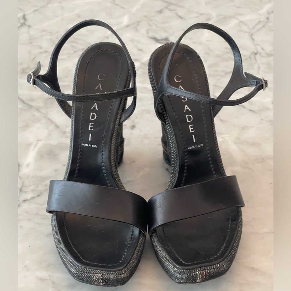 Casadei wedge sandals